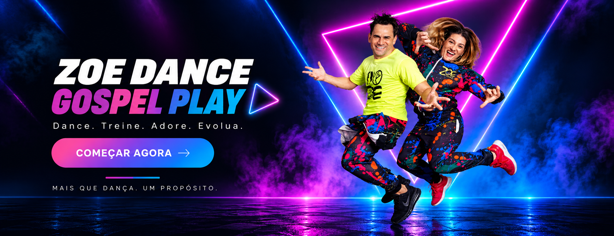 Banner de destaque da página inicial